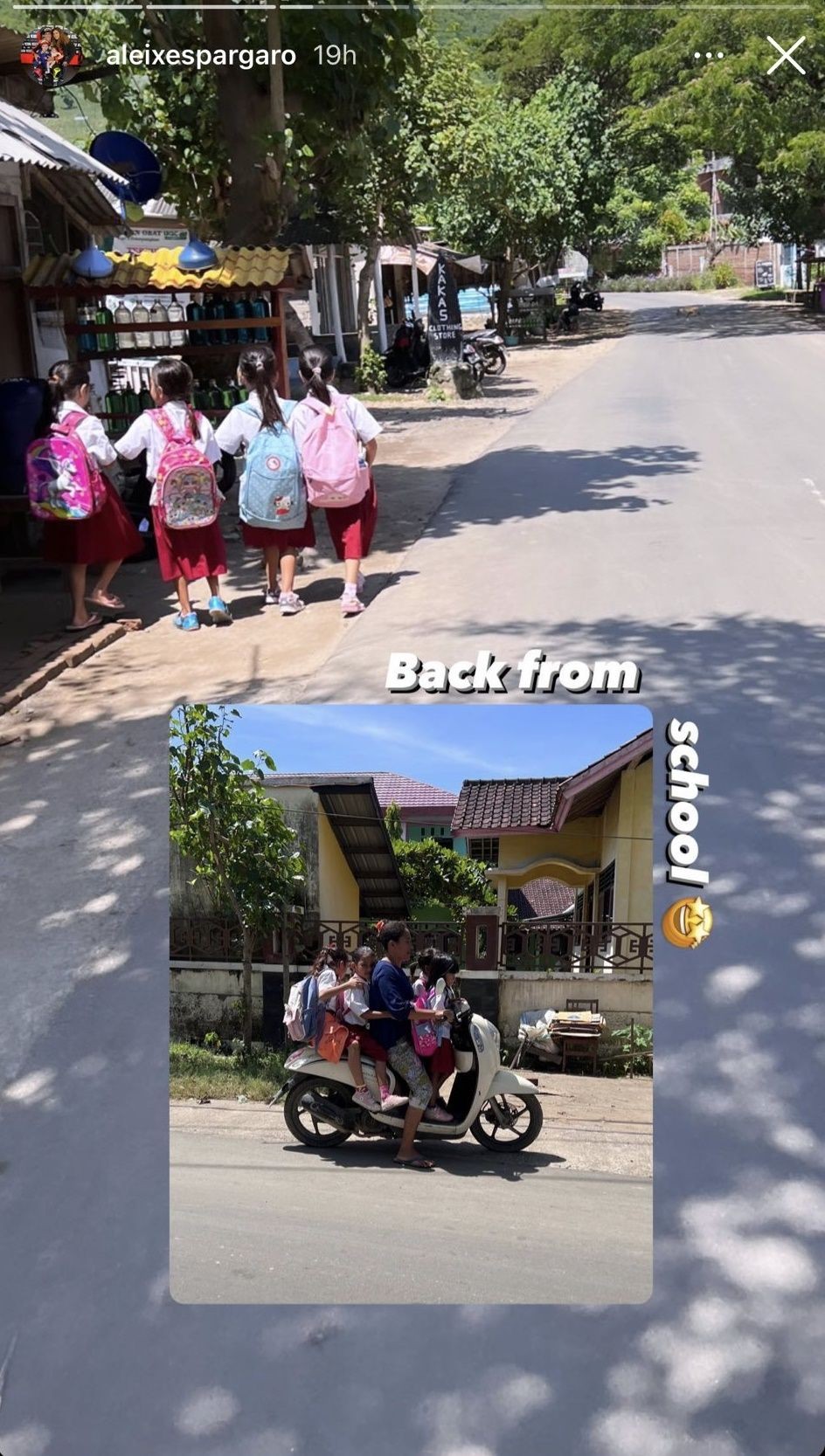 Foto Editan Warganet Saat Aleix Espargaro Parodikan Emak-Emak Bonceng 4